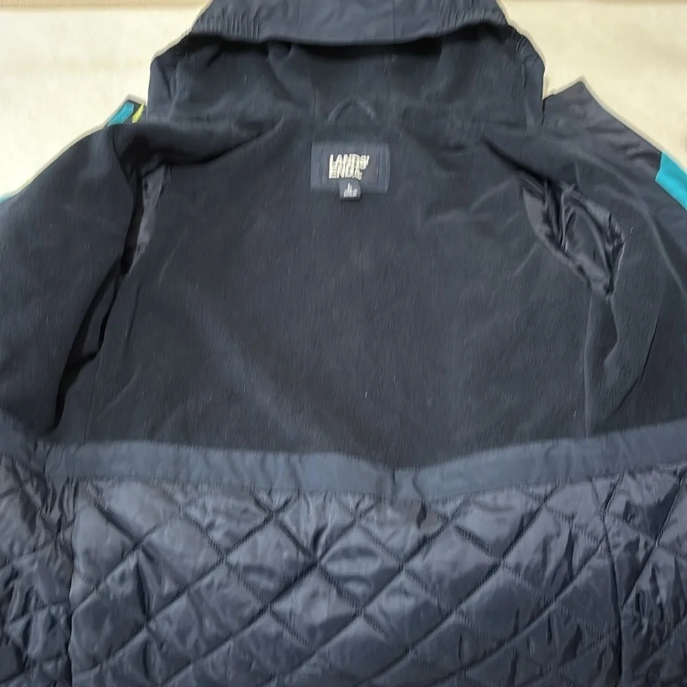 Lands' End Kids Jacket - Navy and Teal
